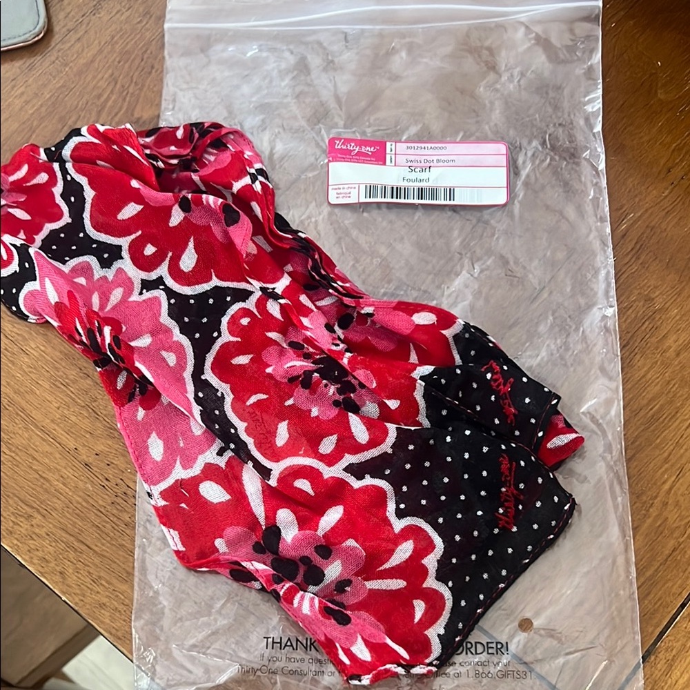 Thirty-One Floral Scarf